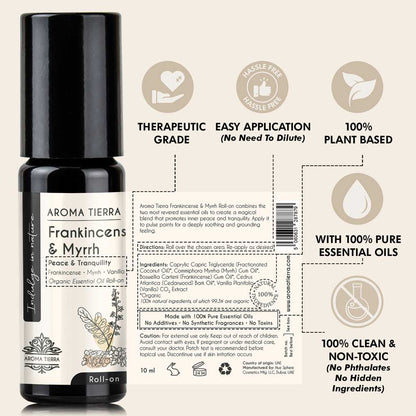 اللبان والمر - زيت عطري دوار عضوي