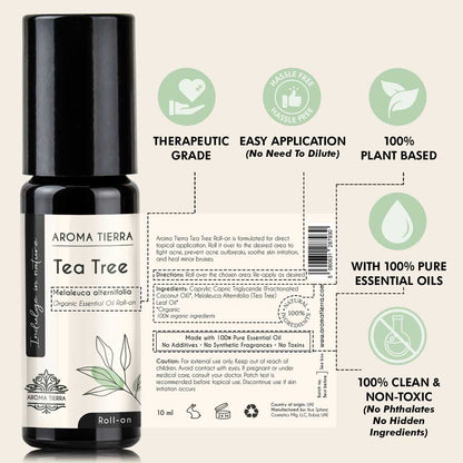 Tea Tree - Essential Oil Roll-on Organic