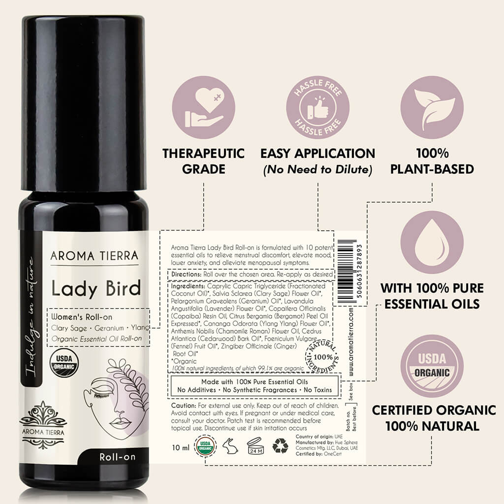 Lady Bird - Essential Oil Roll-on Organic