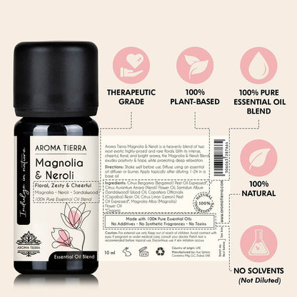 Magnolia & Neroli - Pure Essential Oil Blend