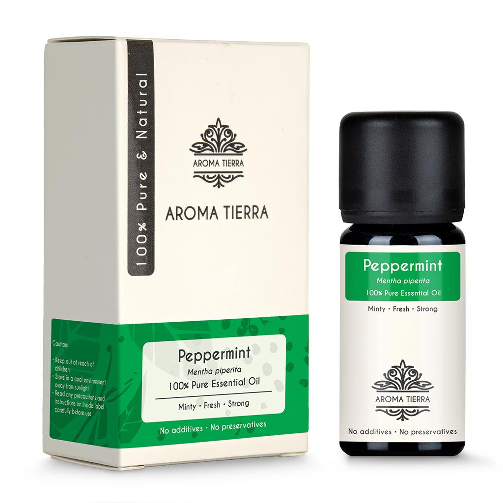 Peppermint Essential Oil (Mint Oil, Mentha piperita) - 100% Pure