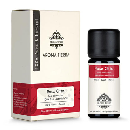 Rose Essential Oil (Rose Otto) - 100% Pure Natural