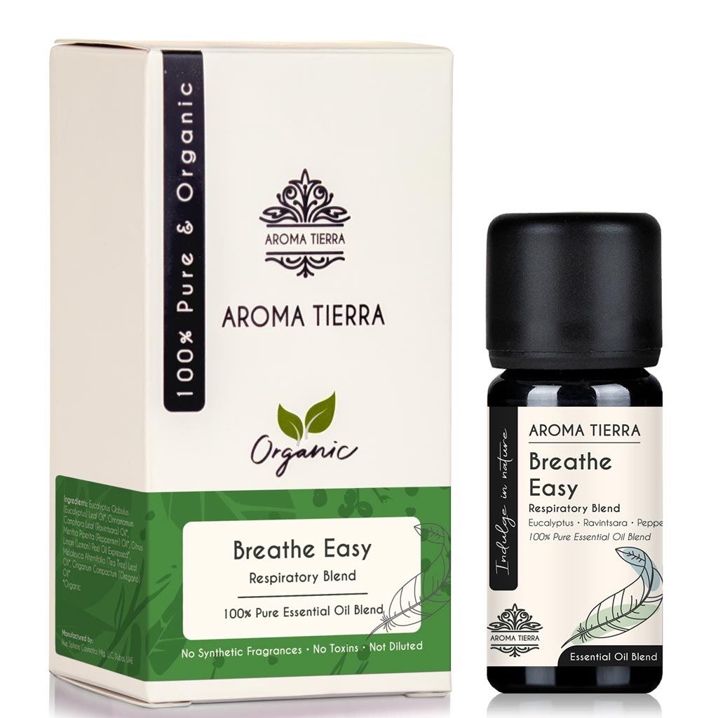 Breathe Easy Essential Oil Blend – Cold, Cough & Respiratory Relief