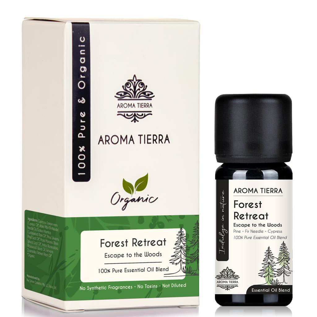 Forest Retreat Essential Oil Blend – Pine, Cypress & Woody Aroma