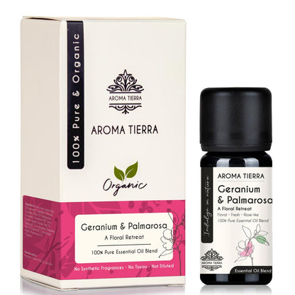 Geranium & Palmarosa Essential Oil Blend