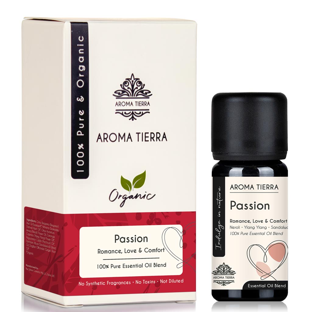 Passion Essential Oil Blend - For Romance, Love & Comfort