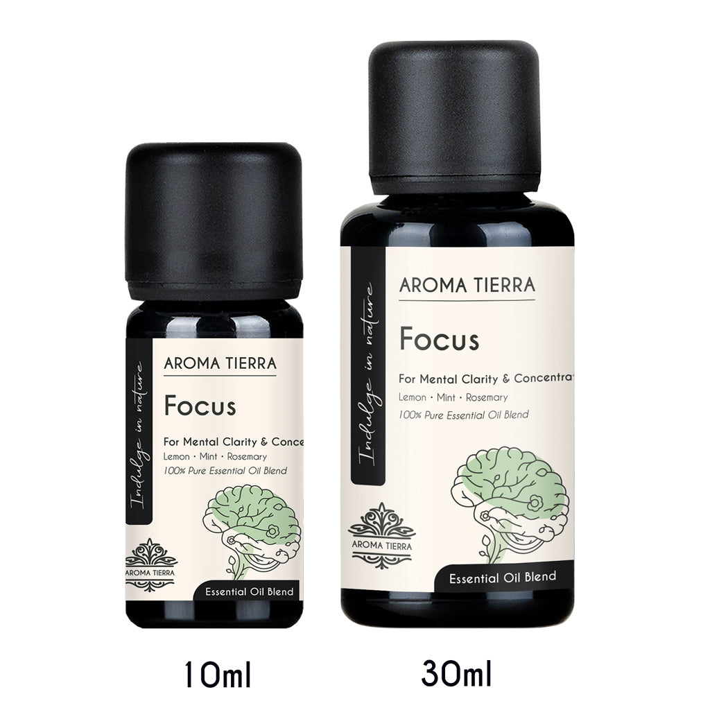 Focus Essential Oil Blend – For Mental Clarity & Concentration