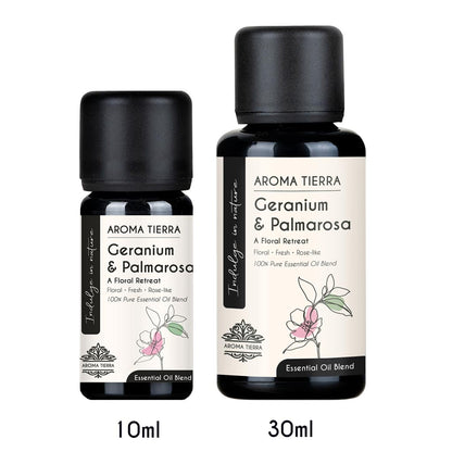 Geranium & Palmarosa Essential Oil Blend