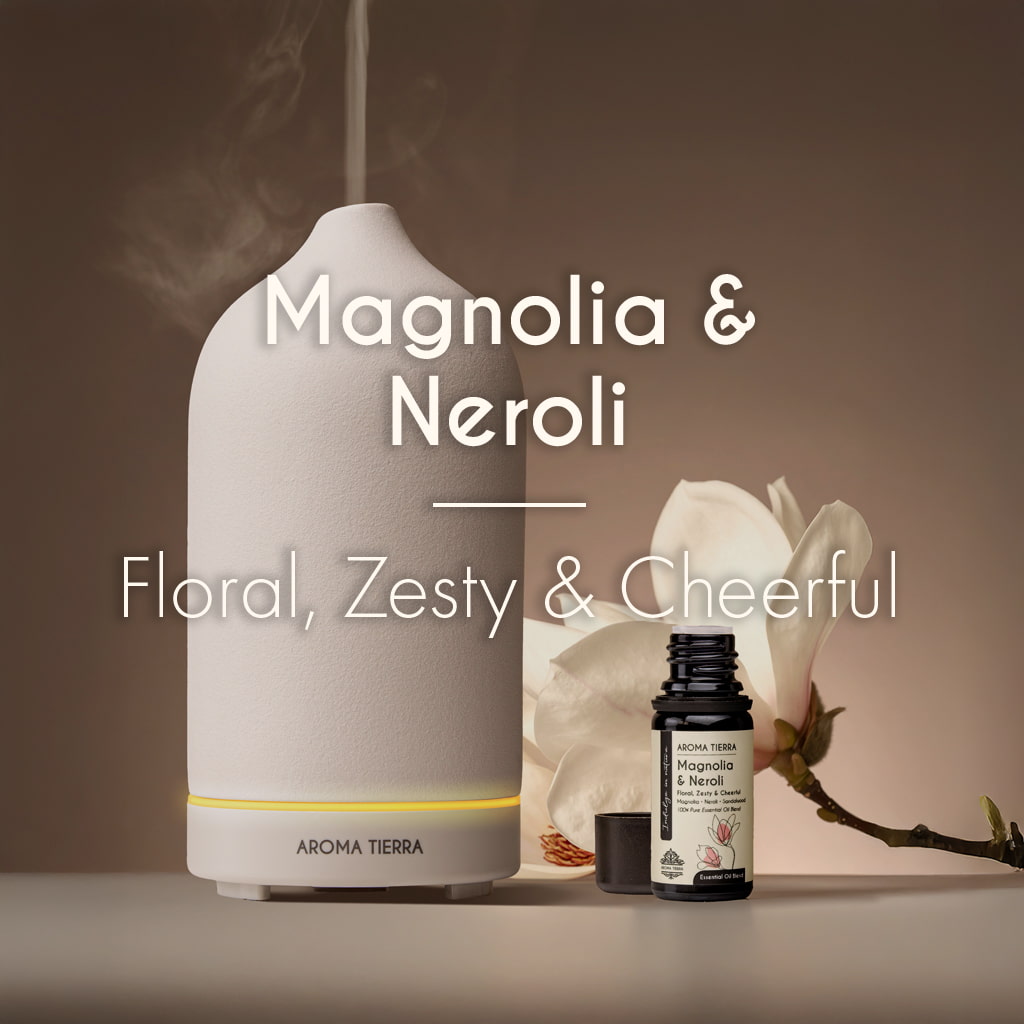 Magnolia & Neroli Essential Oil - Floral, Zesty & Cheerful Aroma