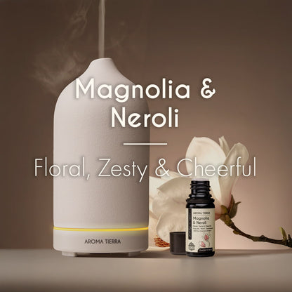 Magnolia & Neroli Essential Oil - Floral, Zesty & Cheerful Aroma