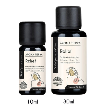 Relief Essential Oil Blend – For Sore Muscles, Joints & Pain Relief