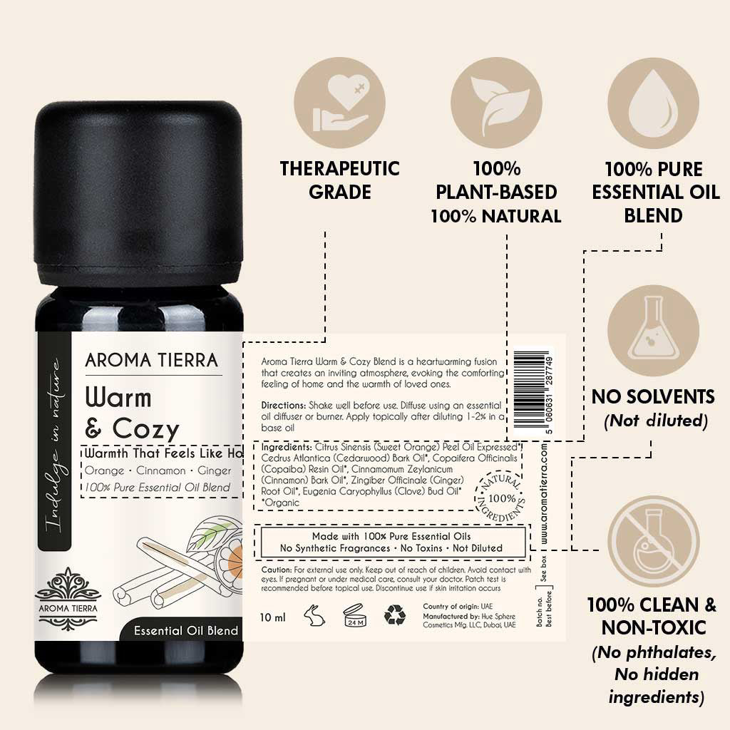 Warm & Cozy Essential Oil Blend
