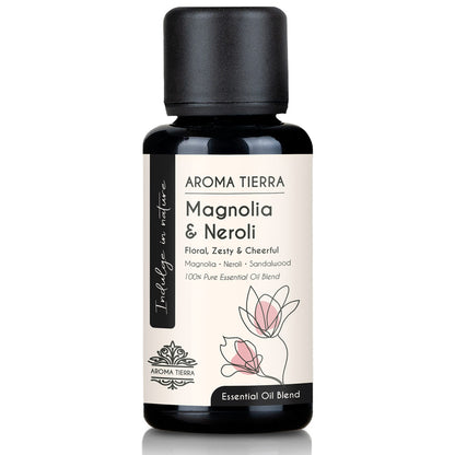 Magnolia & Neroli Essential Oil - Floral, Zesty & Cheerful Aroma