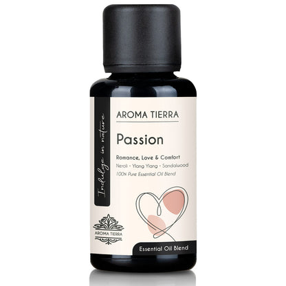 Passion Essential Oil Blend - For Romance, Love & Comfort