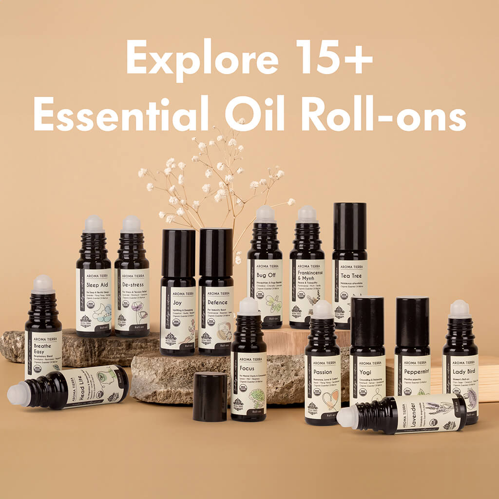 Rose & Patchouli - Essential Oil Roll-on Organic