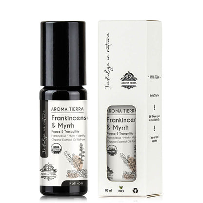 Frankincense & Myrrh - Essential Oil Roll-on Organic