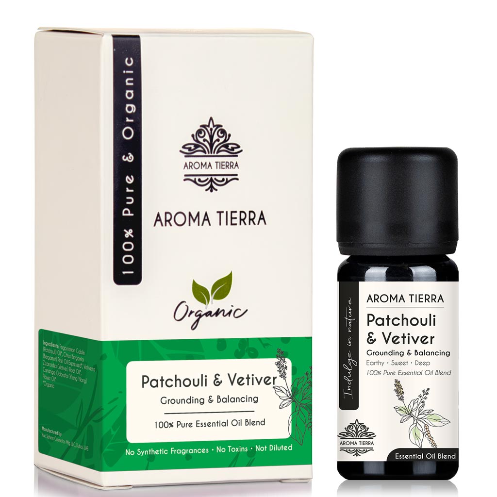 Patchouli & Vetiver Essential Oil Blend