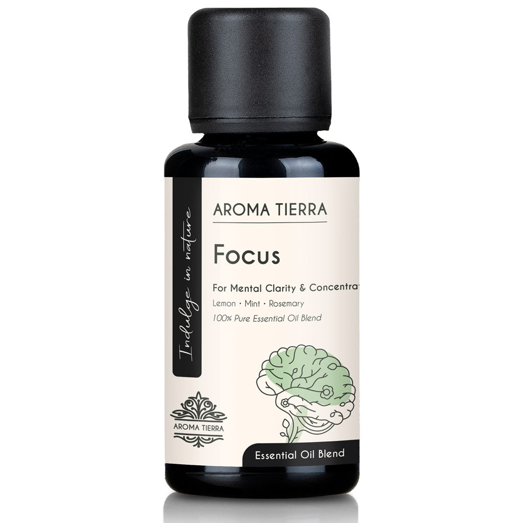 Focus Essential Oil Blend – For Mental Clarity & Concentration