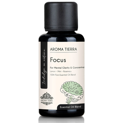 Focus Essential Oil Blend – For Mental Clarity & Concentration