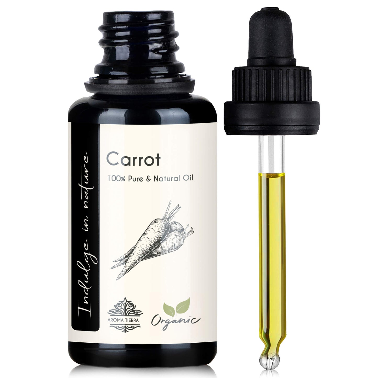 زيت الجزر - عضوي