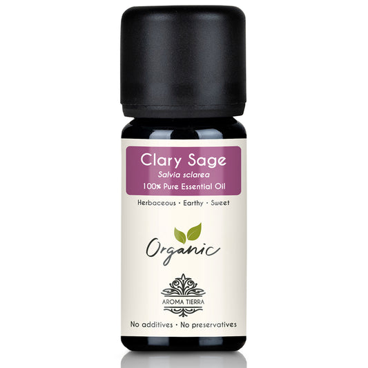 Organic Clary Sage Essential Oil - 100% Pure Natural