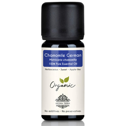 Organic Chamomile Essential Oil (German) - 100% Pure Natural