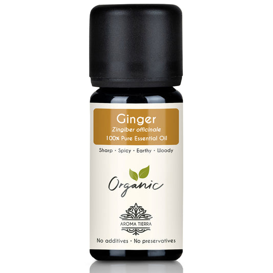 Organic Ginger Essential Oil - 100% Pure Natural