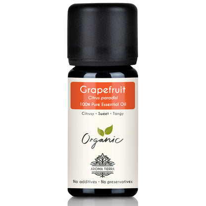 Organic Grapefruit Essential Oil - 100% Pure Natural