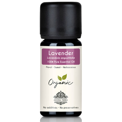 Organic Lavender Essential Oil - 100% Pure Natural