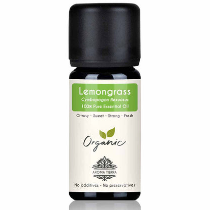 زيت عشبة الليمون العطري العضوي