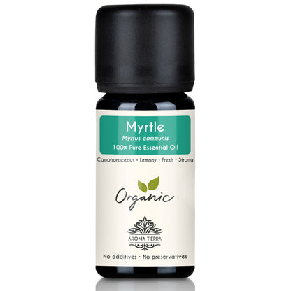 Organic Myrtle Essential Oil - 100% Pure Natural