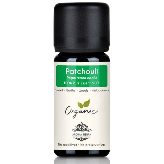 Organic Patchouli Essential Oil - 100% Pure Natural