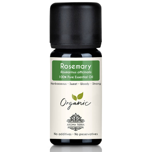 Organic Rosemary Essential Oil (Rosemary Oil) - 100% Pure Natural