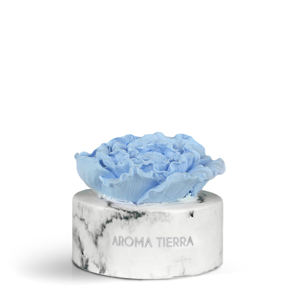 cera flora blue flower ceramic diffuser non-electric passive