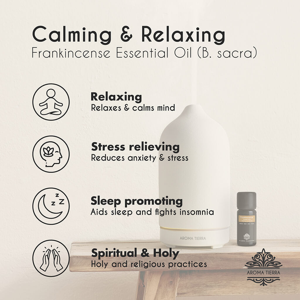 Frankincense Essential Oil Sacred (Boswellia sacra) - 100% Pure