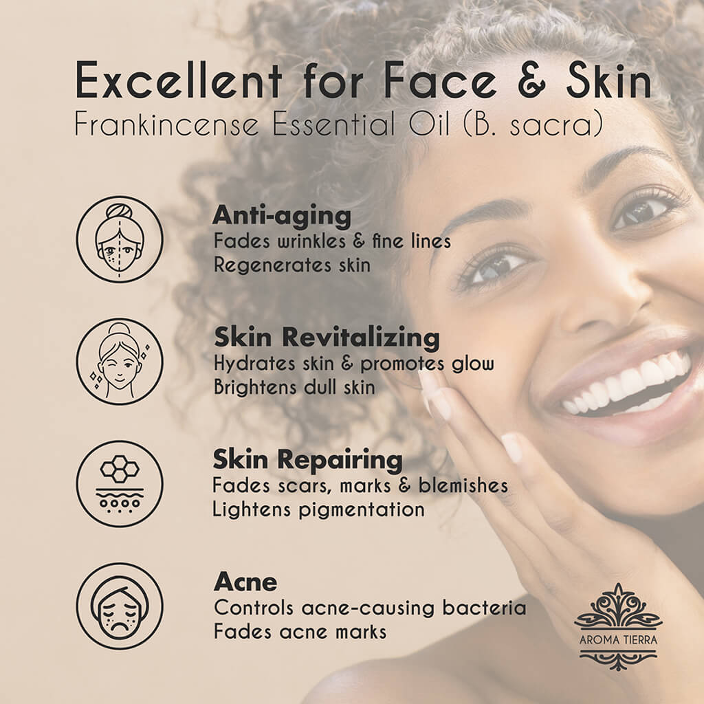 Frankincense  boswellia sacra  essential oil health and wellness benefits 