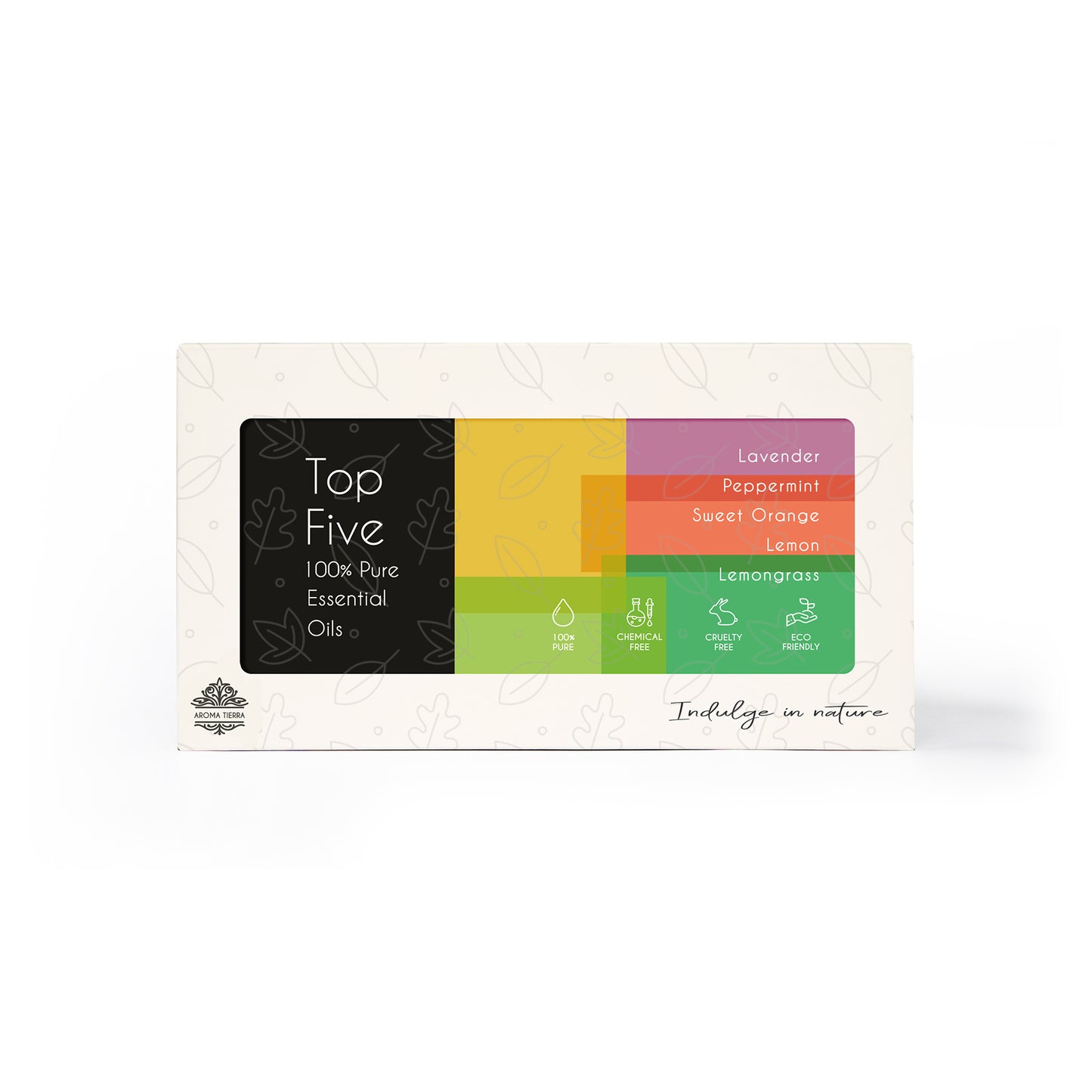 Top 5 Organic Essential Oil Set - For Gift, Diffuser, Sleep, Relaxation, Skin & Hair
