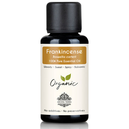 Organic Frankincense Essential Oil (Boswellia carterii) - 100% Pure