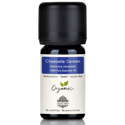 Organic Chamomile Essential Oil (German) - 100% Pure Natural