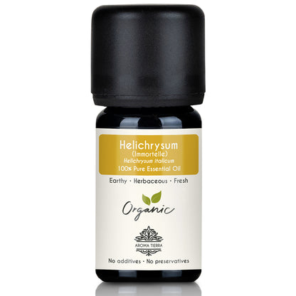 Organic Helichrysum Essential Oil (Immortelle) - 100% Pure
