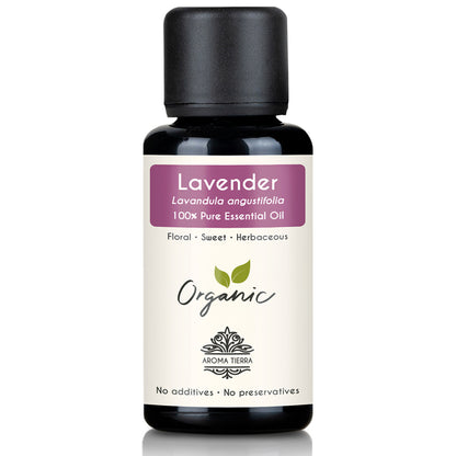 Organic Lavender Essential Oil - 100% Pure Natural