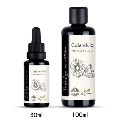 Organic Calendula Oil (Marigold) - 100% Pure Natural Unrefined