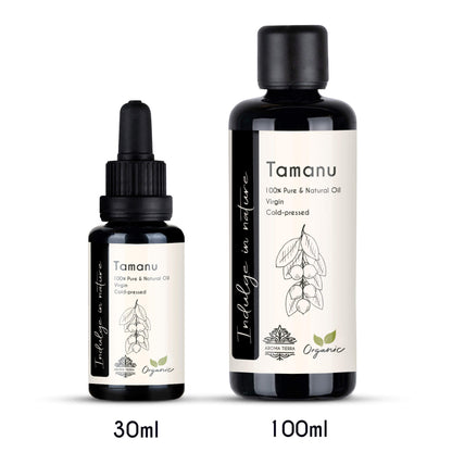 Organic Tamanu Oil - 100% Pure Cold Pressed Unrefined Natural