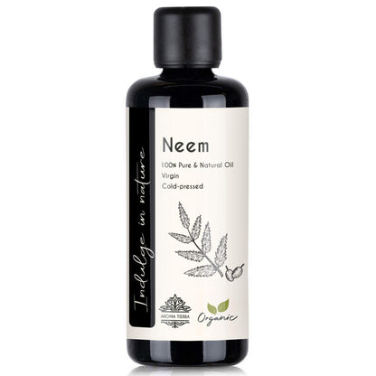 Organic Neem Oil - 100% Pure Cold Pressed Unrefined