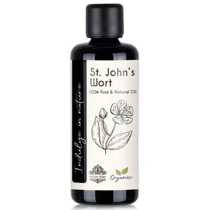 Organic St. John's Wort Oil (Saint Johns) - 100% Pure Extract