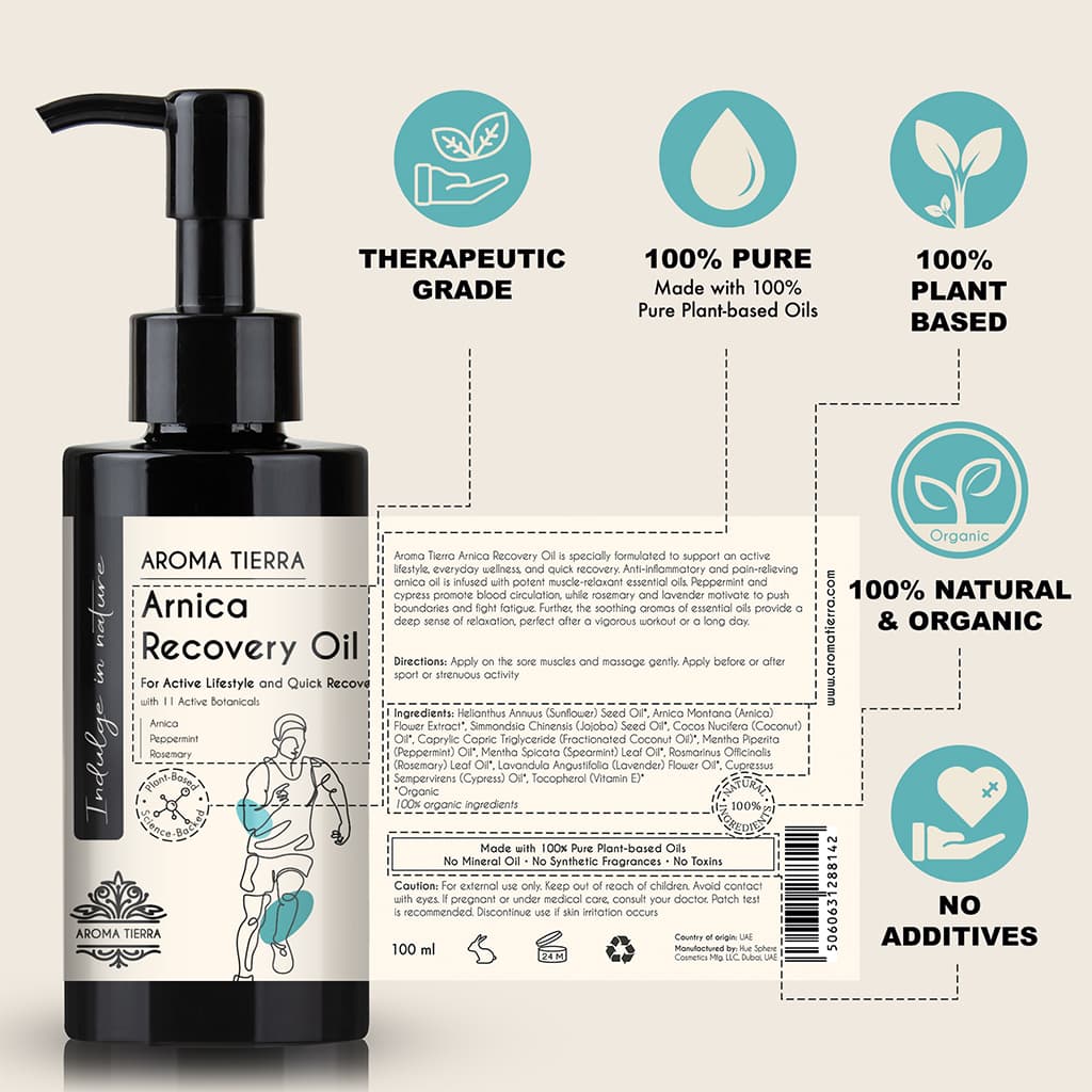 Arnica Recovery Body Oil