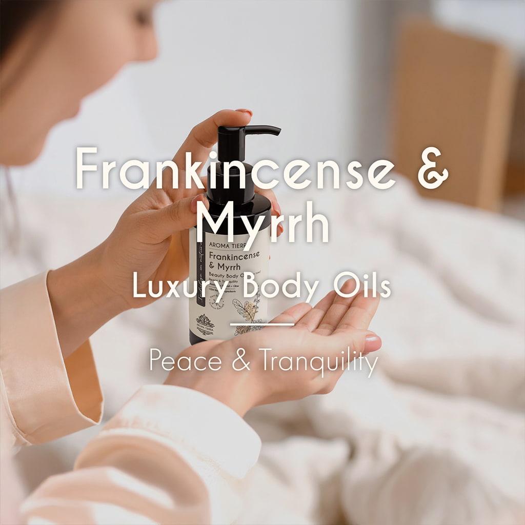 اللبان والمر - زيت الجسم الجاف