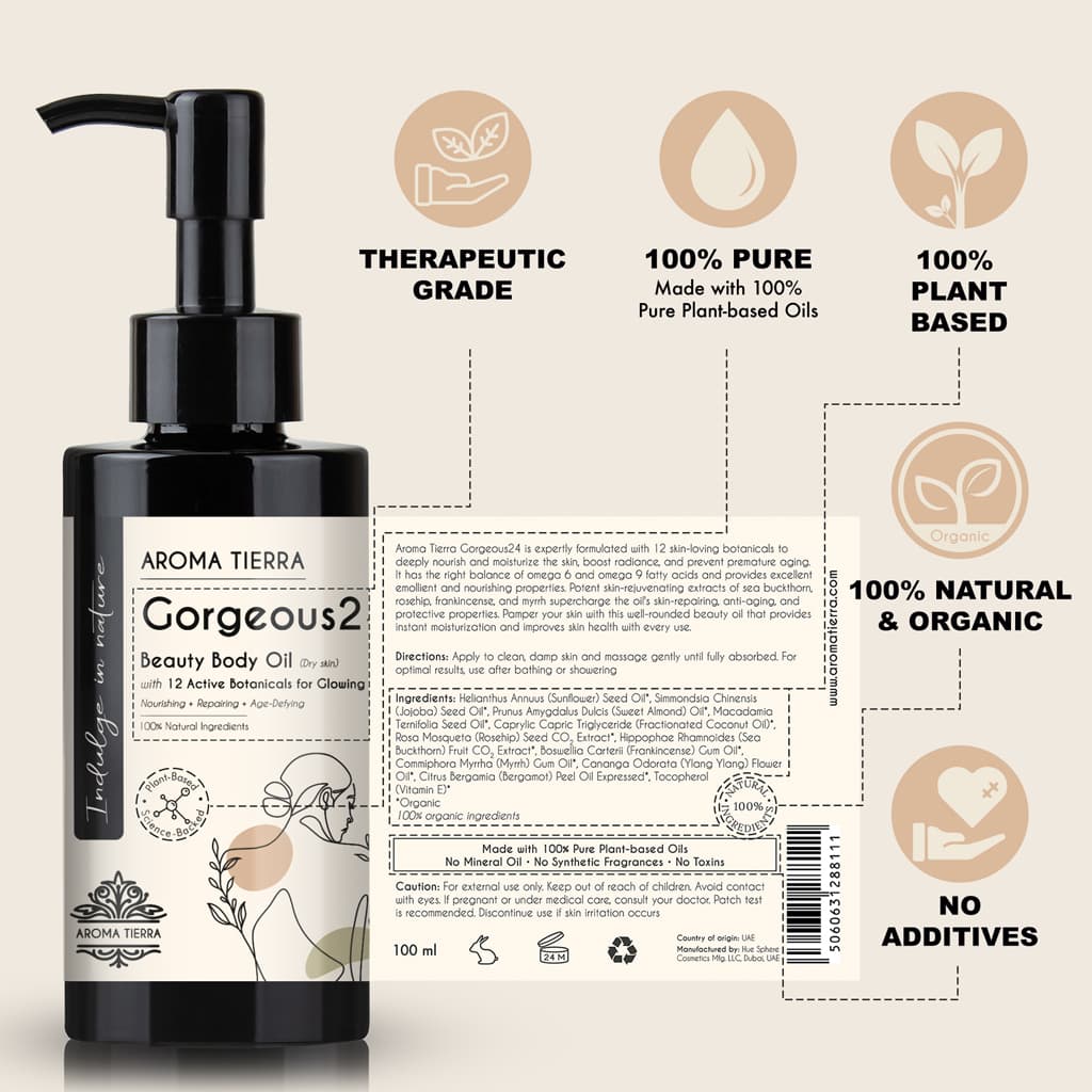 Gorgeous24 - زيت تجميل للجسم