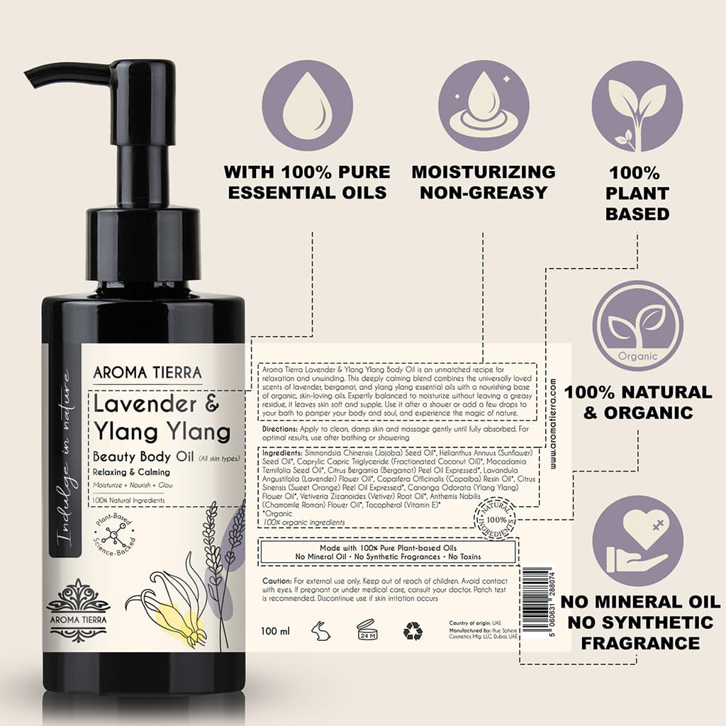 Lavender & Ylang Ylang - Body Oil