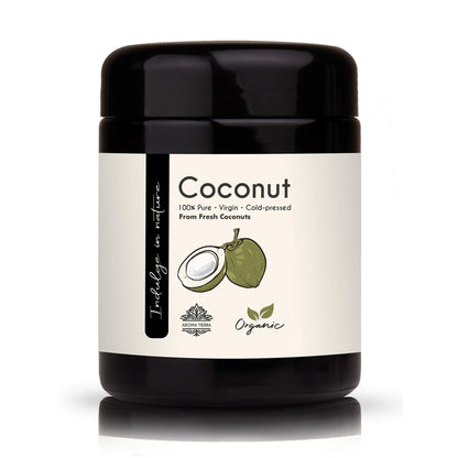 Organic Coconut Oil - 100% Pure Extra-virgin Cold Pressed Unrefined